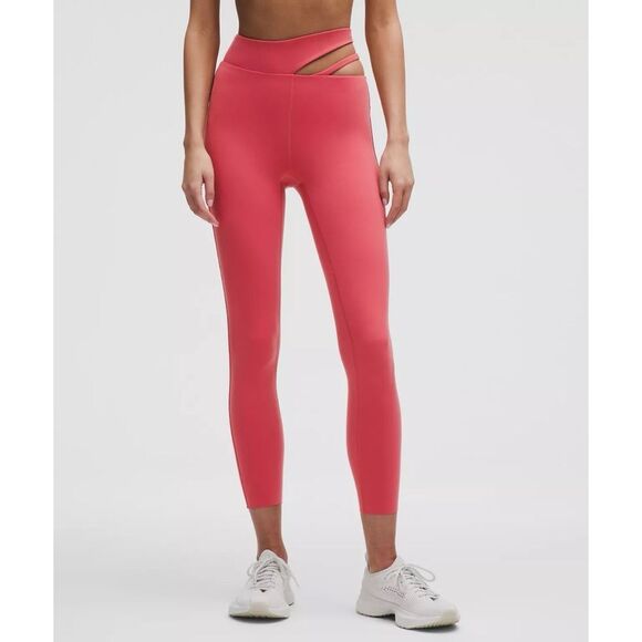 lululemon athletica Pants - Lululemon Cut-Out Waist High-Rise Train Tight Legging